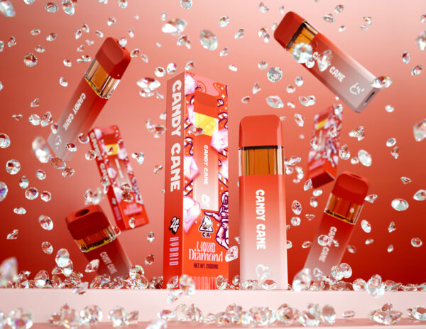 Favorites Candy Cane 2g liquid diamond disposable