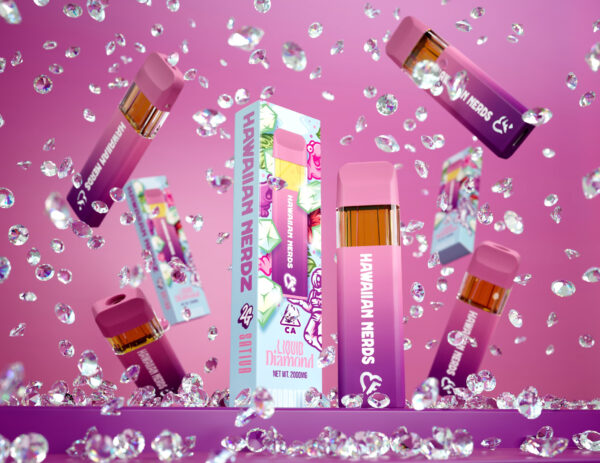 Favorites Hawaiin Nerdz 2g liquid diamond disposable