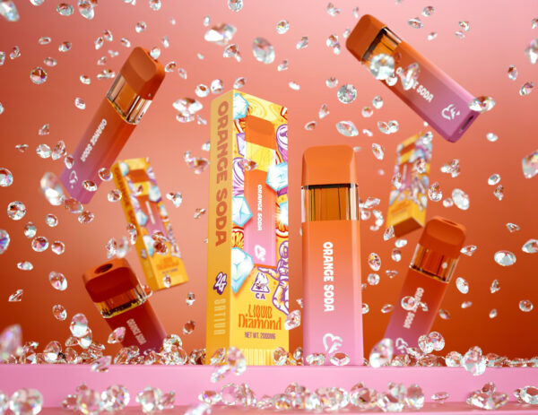 Favorites Orange Soda 2g liquid diamond disposable