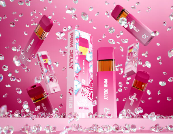 Favorites Pink Jelly 2g liquid diamond disposable