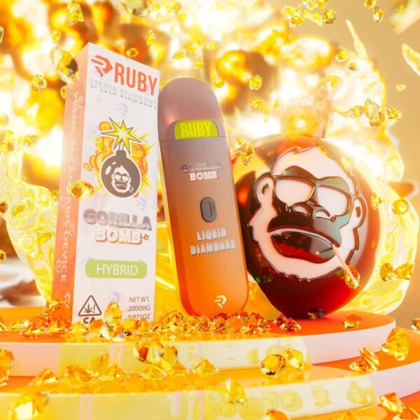 Ruby Liquid Diamonds Bar Gorilla Bomb [hybrid]