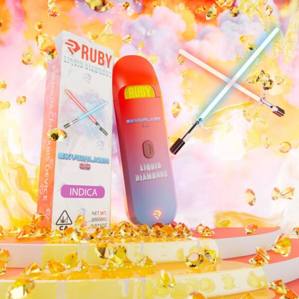 Ruby Liquid Diamonds Bars Skywalker Og [Indica]